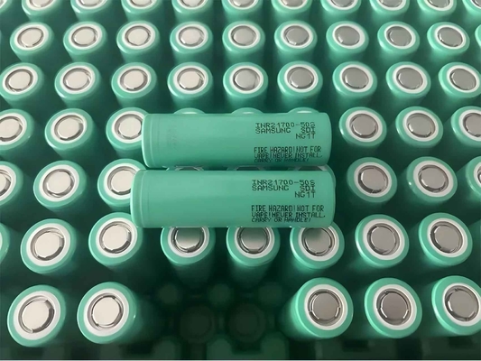 Samsung 50S 21700 Baterías 5000mAh 25A Batería 3.6V Batería de iones de litio Celda de batería INR21700-50S