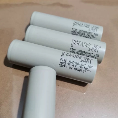 Samsung 50G 21700 5000mAh 9.8A Batería de iones de litio 3.63V Batería INR21700-50G