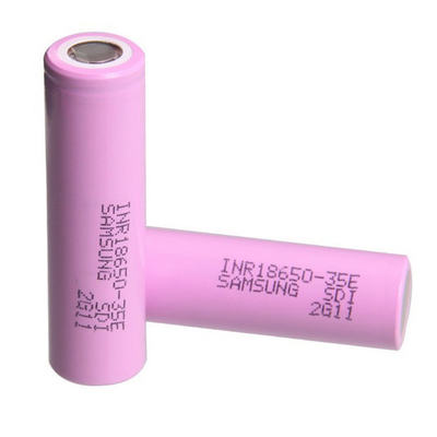 Samsung 35E 18650 Batería 3500mAh 8A 3.6V Célula de iones de litio cilíndrica INR18650-35E