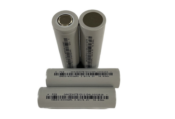 Batería de alta capacidad 18650 3800mAh 4000mAh 3.6V Celular recargable cilíndrica de iones de litio