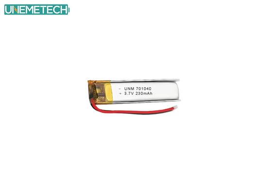 Audífonos Bluetooth Batería Lipo 701040 3.7 V 230mAh con CE y IEC62133 Aprobado