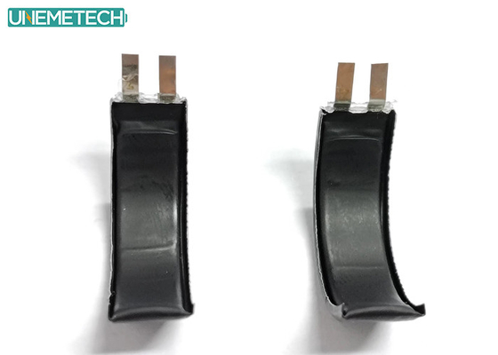 Batería de polímero de litio curvado UNM150728 3.8V 20mAh para anillos de seguimiento de salud
