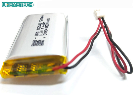1200 mAh 2C Batería de polímero de litio de carga rápida 3.7V 102540 Para producto médico