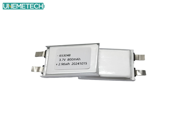 20C Alta tasa de descarga 3.7V 800mah Batería Lipo 653048 para RC Avión