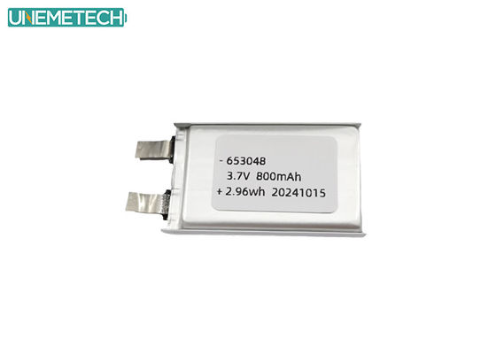 Calidad 20C Batería LiPo de alta tasa de descarga 653048 3.7V 800mAh para avión RC Fábrica