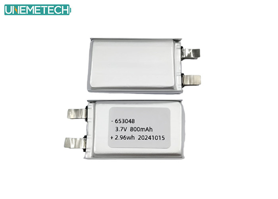 20C Alta tasa de descarga 3.7V 800mah Batería Lipo 653048 para RC Avión