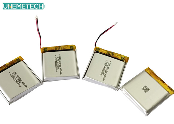 3.7V 480mAh 602728 Batería recargable de Li-ion Polymer para mini grabador